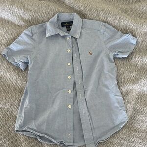 Ralph Lauren Boy short sleeve button down.